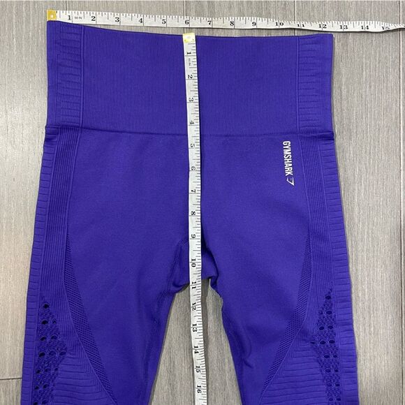 Gymshark Energy High Rise Seamless Purple Full Length
Legging Pants Perforated S - Picture 14 of 15